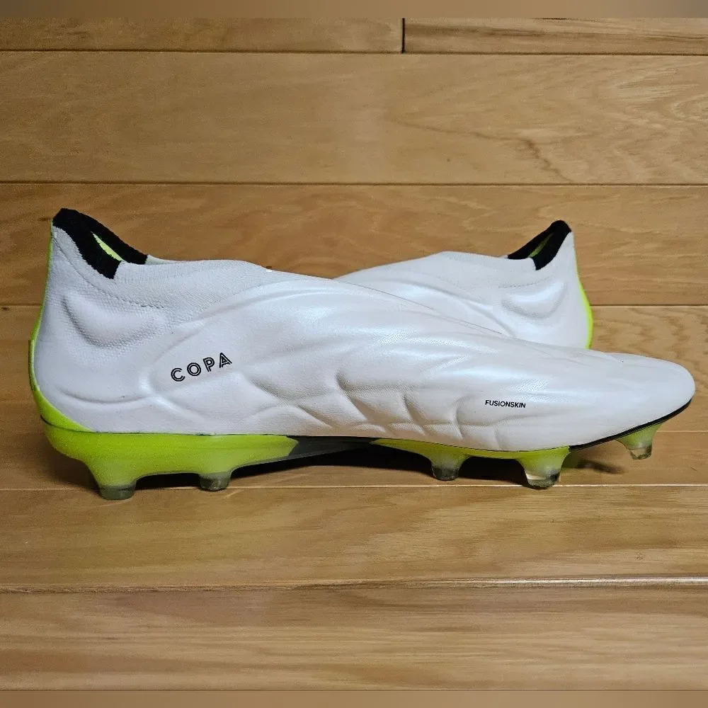 Adidas Copa Pure + FG Size 13 Soccer Cleats White Black 'Crazyrush Pack' HQ8955